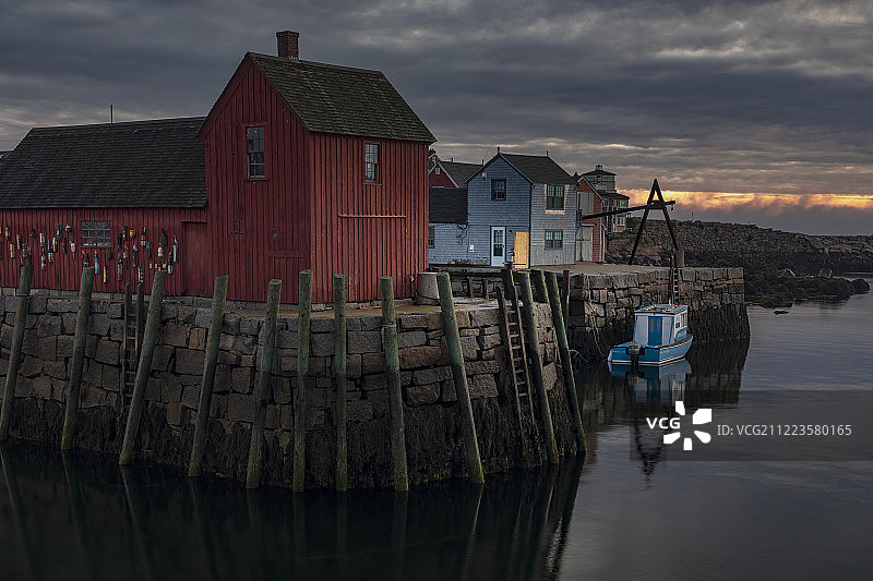 马萨诸塞州罗克波特风貌图片素材