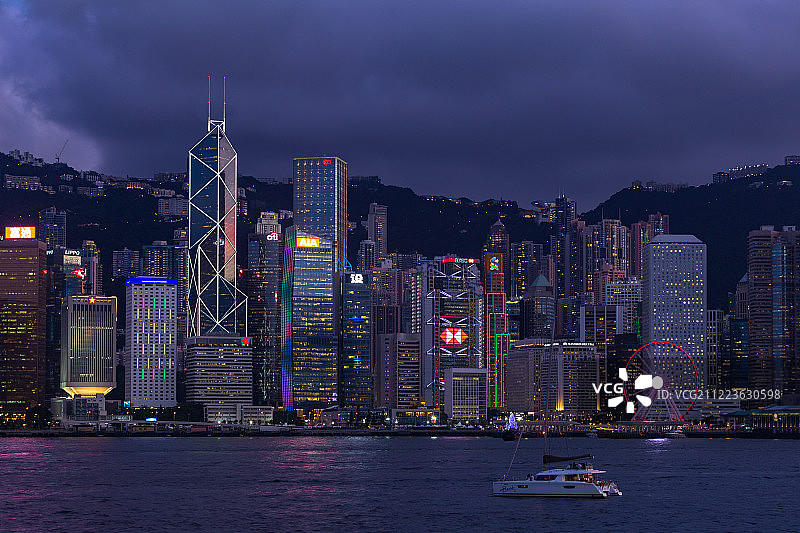 香港城市风光图片素材
