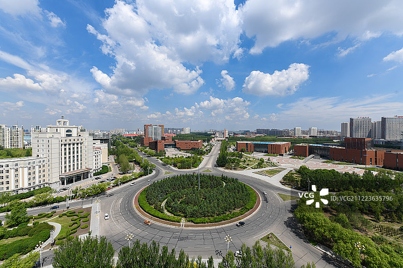 大庆城市风光图片素材
