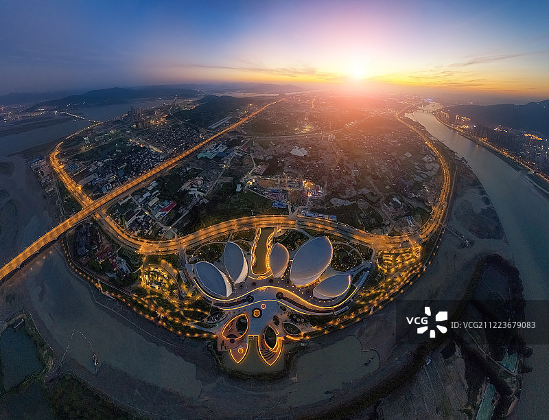 福州海峡文化艺术中心图片素材