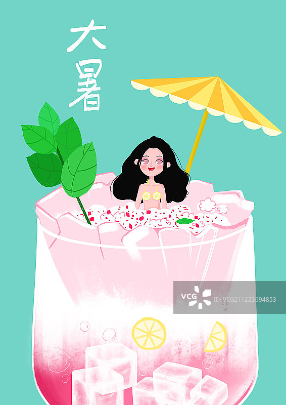 二十四节气之大暑图片素材