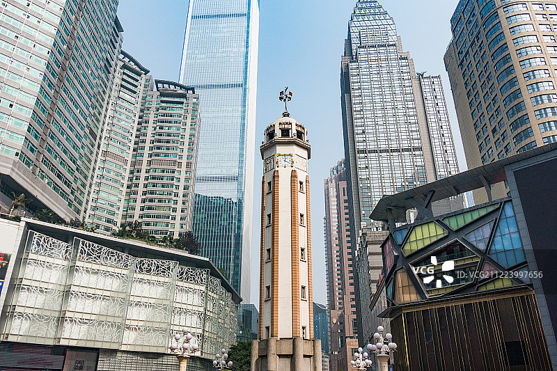 重庆解放碑图片素材