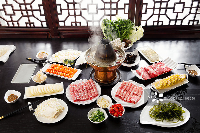 涮羊肉图片素材