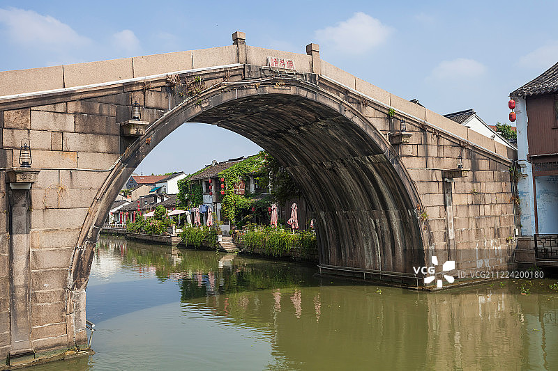 江苏省无锡清名桥古运河景区图片素材