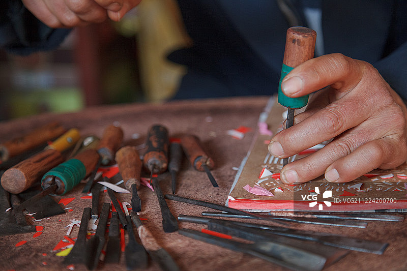 国门笺子艺人图片素材