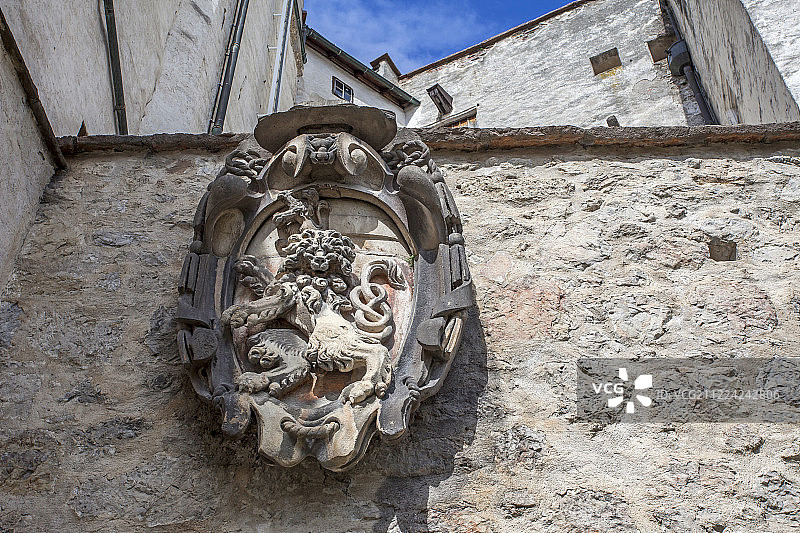 奥地利 萨尔茨堡 萨尔茨古城堡图片素材