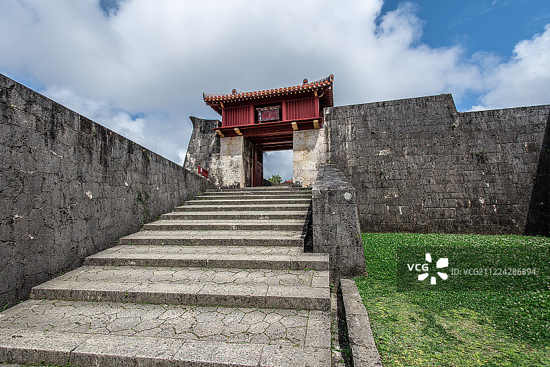 冲绳首里城图片素材