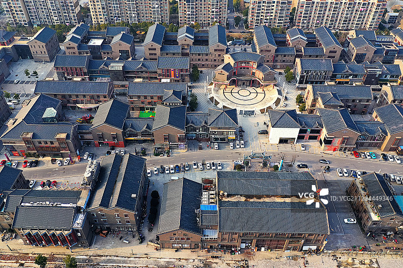 盐城市盐都区盐渎明城图片素材