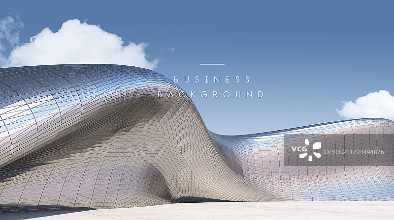 建筑施工商务楼外墙图案图片素材