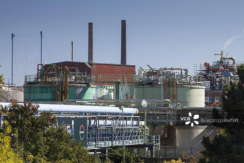 拜耳勒沃库森化工园区图片素材
