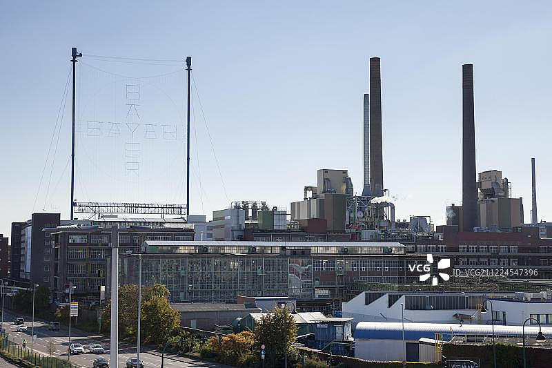 拜耳勒沃库森化工园区图片素材