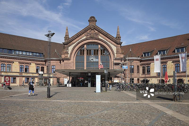 德国下萨克森州奥斯纳布吕克中央火车站图片素材