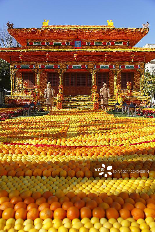 芒通柠檬节：中国馆图片素材