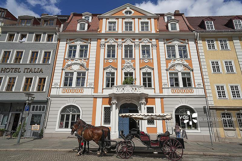 德国萨克森州格尔利茨的巴洛克式建筑图片素材