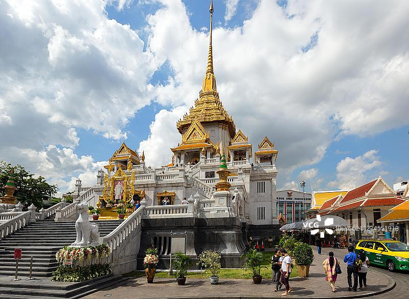泰国曼谷金佛寺图片素材