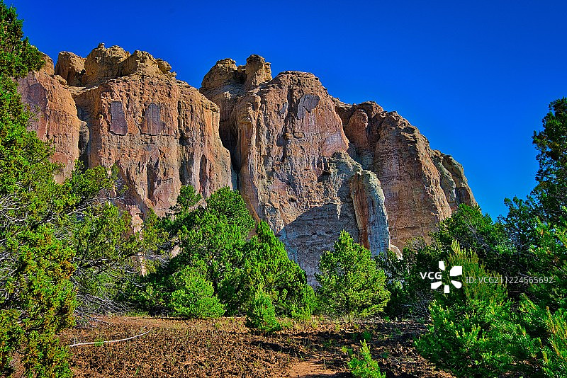 埃尔莫罗国家纪念碑，新墨西哥州图片素材