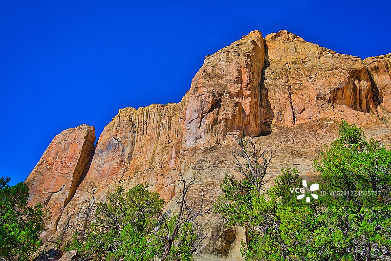 埃尔莫罗国家纪念碑，新墨西哥州图片素材