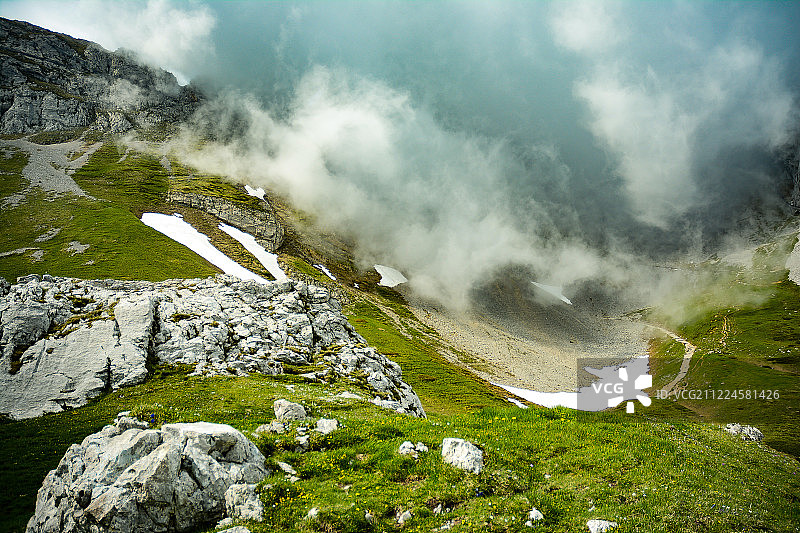 皮拉图斯峰之下图片素材