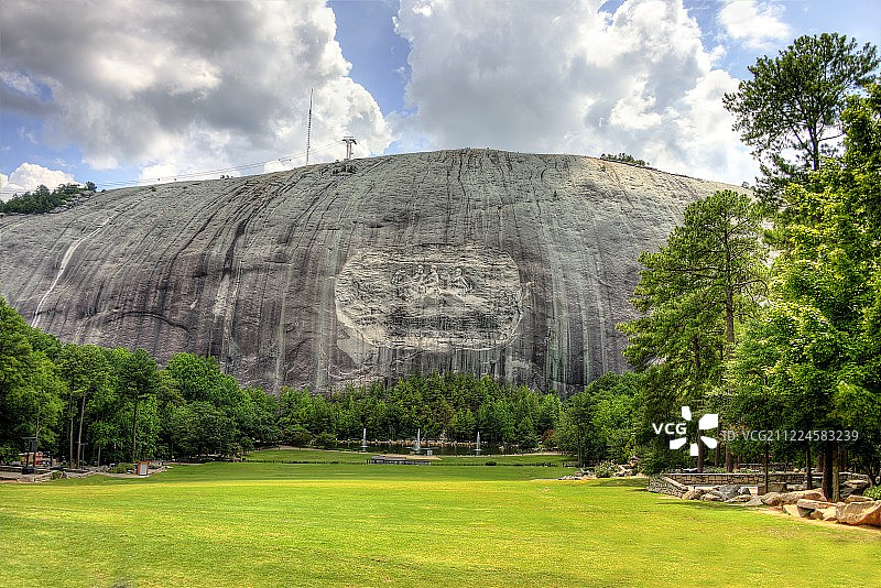 佐治亚州石山图片素材