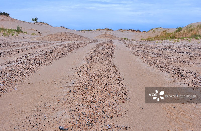 莫纳汉斯沙丘州立公园，德克萨斯州图片素材