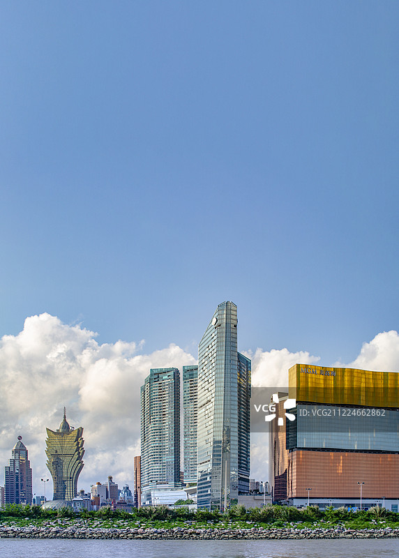 澳门水岸风光图片素材