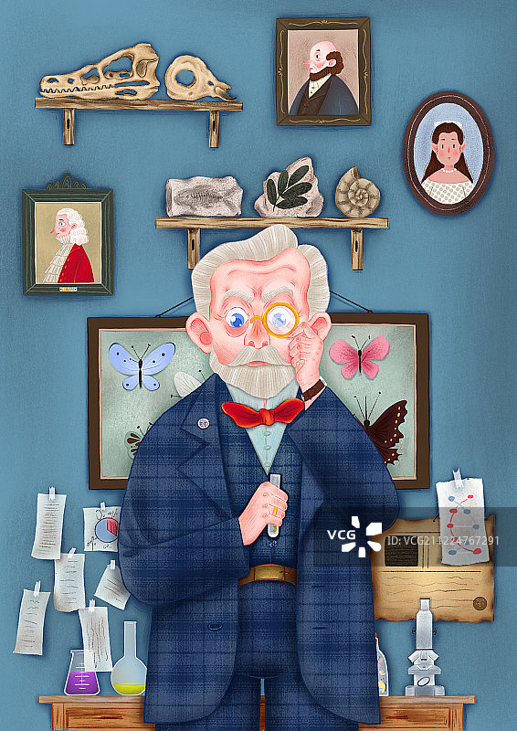 Oh～Biologist！图片素材