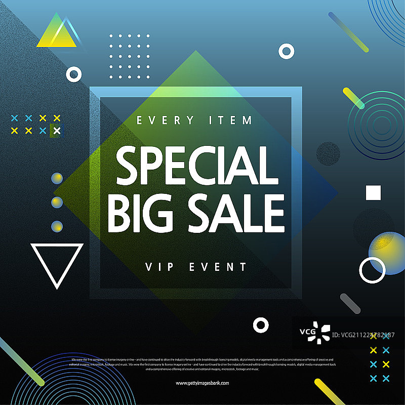 头等舱VIP几何形状图案商业活动年度活动促销购物图片素材