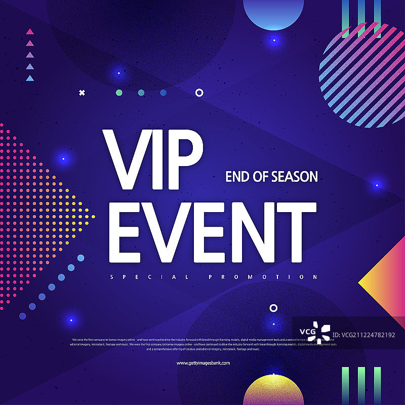 头等舱VIP几何形状图案商业活动年度活动促销购物图片素材