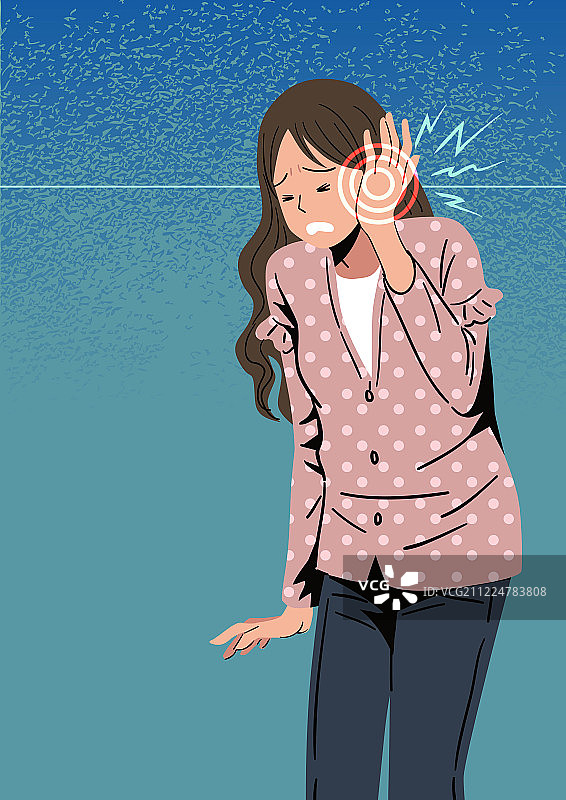 医疗保健、疼痛、疾病、耳鸣、耳朵、声音图片素材