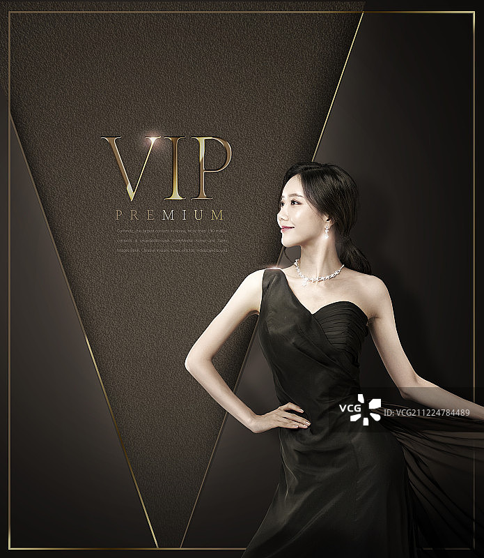 黑色金色头等舱商务活动礼服高级灯光图片素材