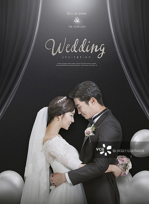 婚礼礼服情侣西装新郎新娘婚纱图片素材