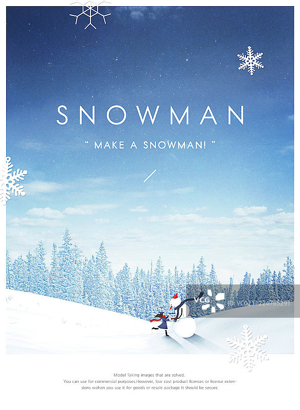 冬季季节风景背景雪景图片素材