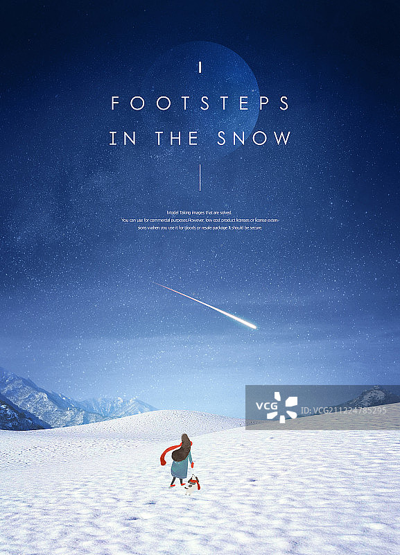 冬季季节风景背景雪景图片素材