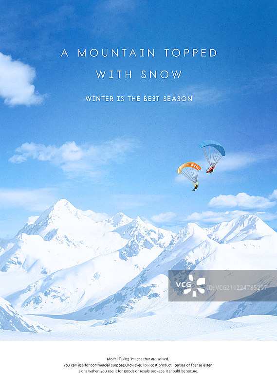 冬季季节风景背景雪景图片素材