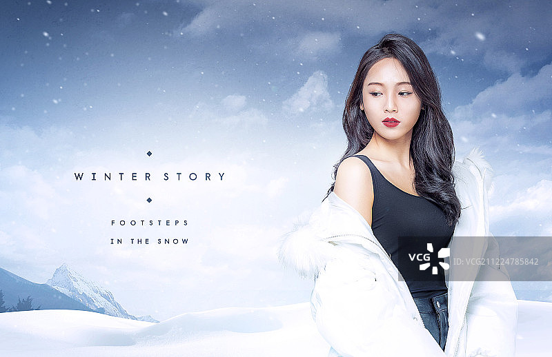 冬季保暖棉服图片素材