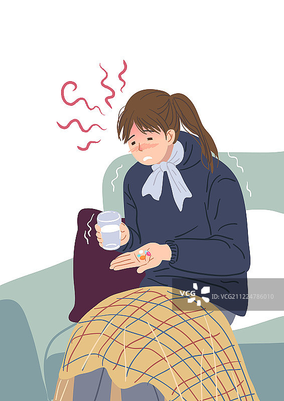 寒冷、疾病、健康护理、健康生活、疼痛图片素材