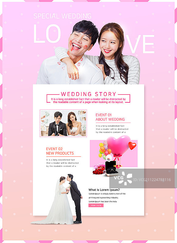 活动页面，商业活动，婚礼，蜜月，情侣图片素材