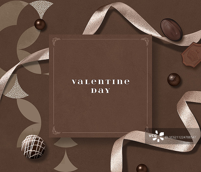 情人节巧克力礼品banner图片素材