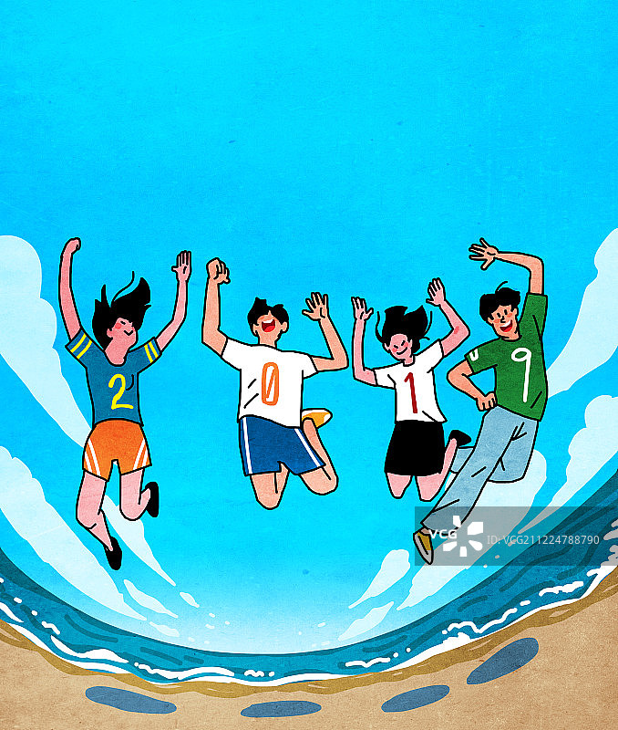 欢呼吧，2019新年旅行图片素材