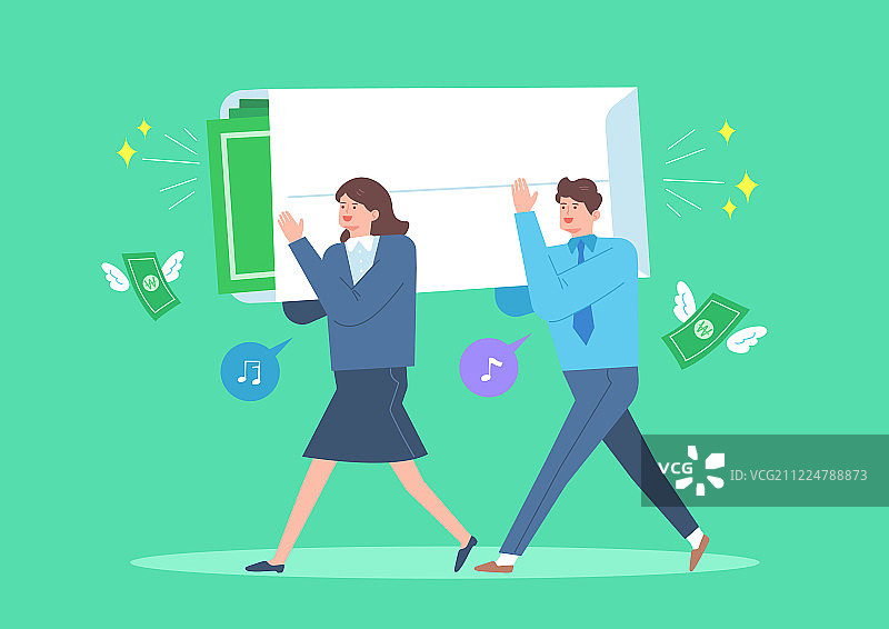 人物、商务、新员工、员工、西装、雇佣、支付图片素材