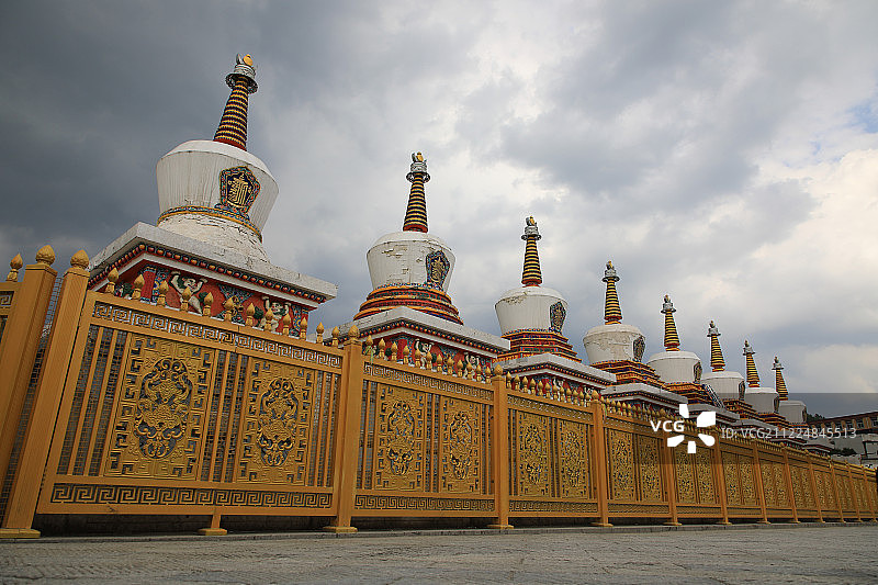 青海塔尔寺图片素材