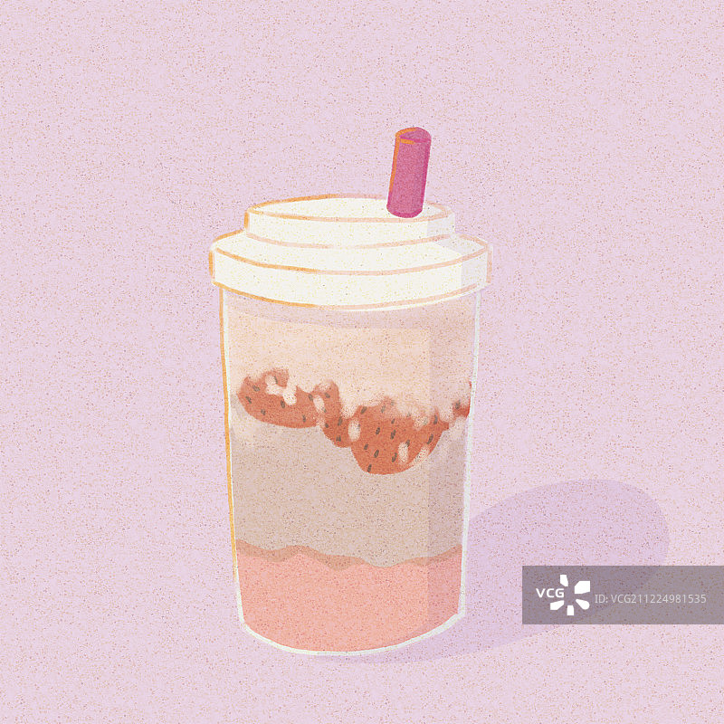 草莓芝士图片素材