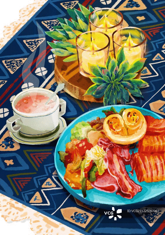 美味早餐图片素材