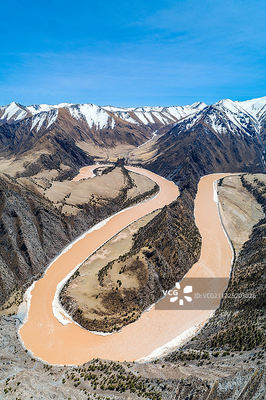 通天河风光图片素材
