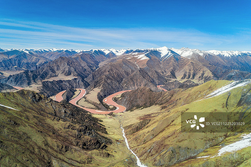 通天河风光图片素材