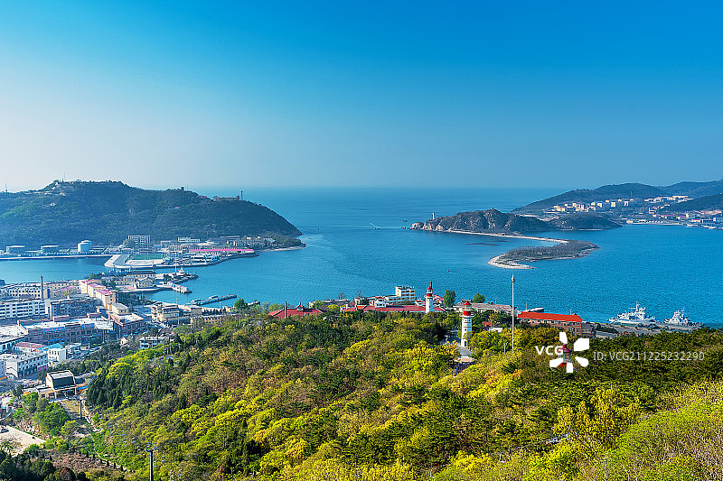 大连旅顺白玉山图片素材