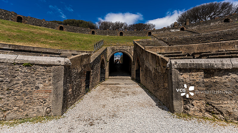 庞贝古城图片素材