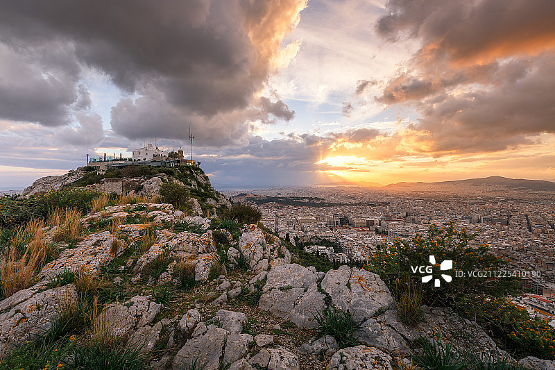 雅典。图片素材