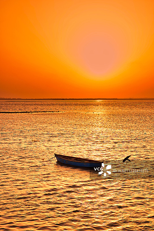 日落的色彩图片素材