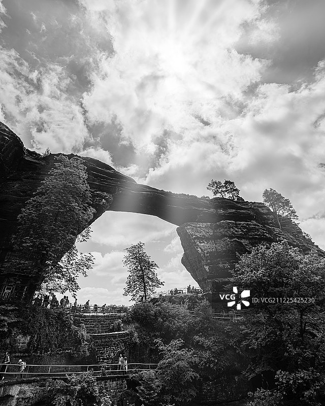 普拉夫奇卡布拉纳的石门图片素材